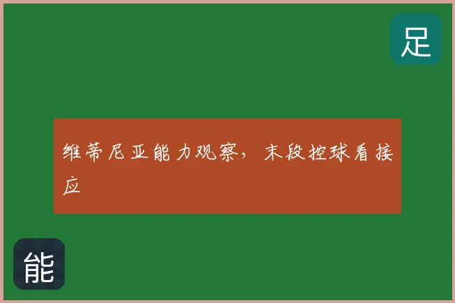 维蒂尼亚能力观察，末段控球看接应